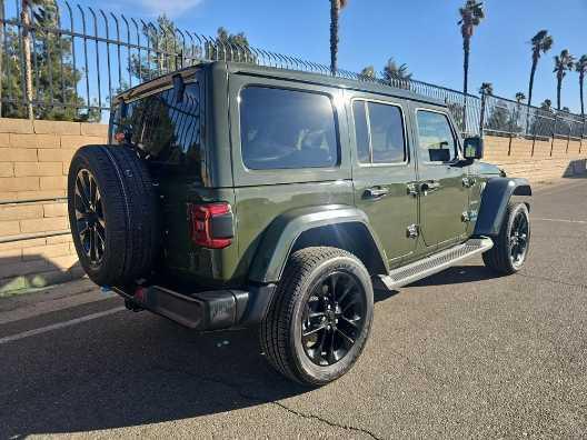 used 2022 Jeep Wrangler Unlimited 4xe car, priced at $29,900