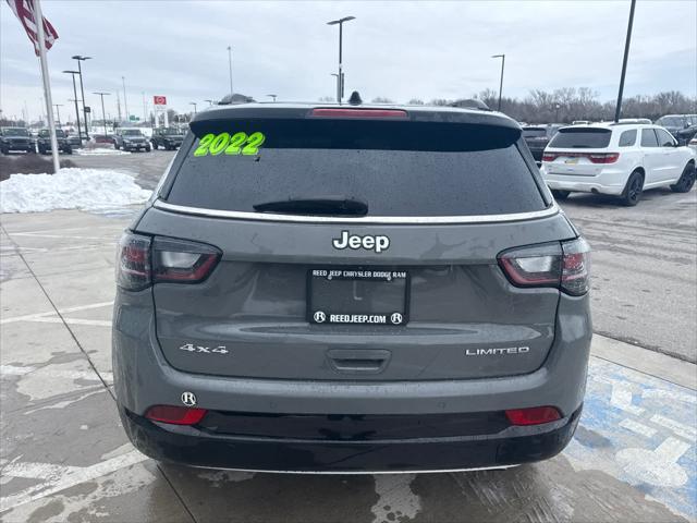 used 2022 Jeep Compass car, priced at $22,950