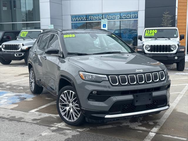 used 2022 Jeep Compass car, priced at $22,950