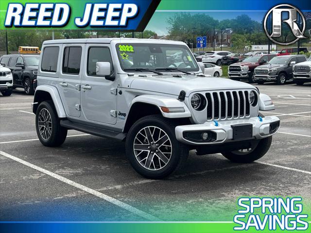 used 2022 Jeep Wrangler Unlimited car, priced at $37,500
