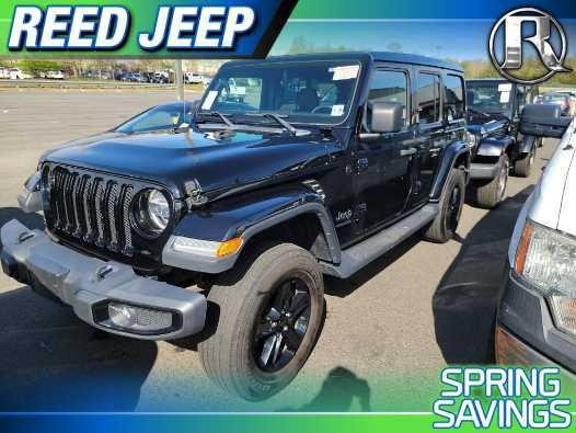 used 2020 Jeep Wrangler Unlimited car, priced at $37,899