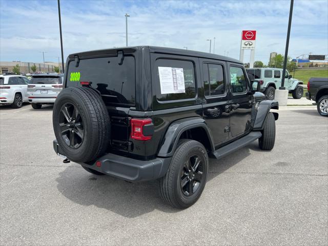 used 2020 Jeep Wrangler Unlimited car, priced at $37,729