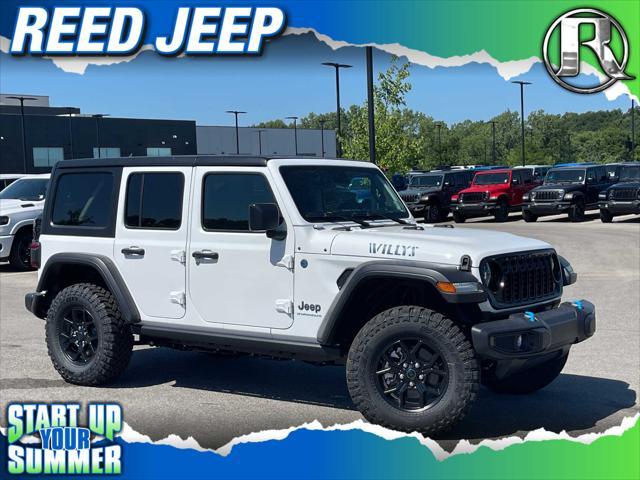 new 2024 Jeep Wrangler 4xe car, priced at $49,665