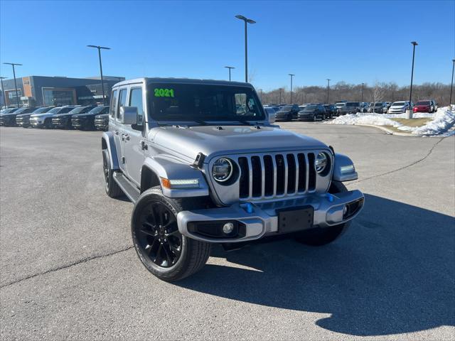 used 2021 Jeep Wrangler Unlimited 4xe car, priced at $30,950