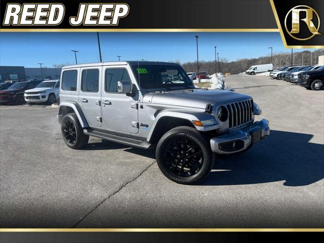 used 2021 Jeep Wrangler Unlimited 4xe car, priced at $30,950