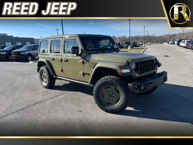 new 2025 Jeep Wrangler 4xe car, priced at $57,450