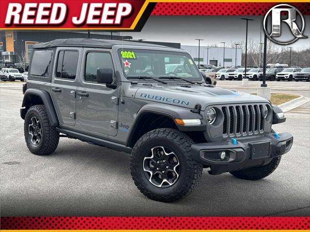 used 2021 Jeep Wrangler Unlimited 4xe car, priced at $29,960