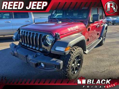 used 2022 Jeep Wrangler car, priced at $35,386