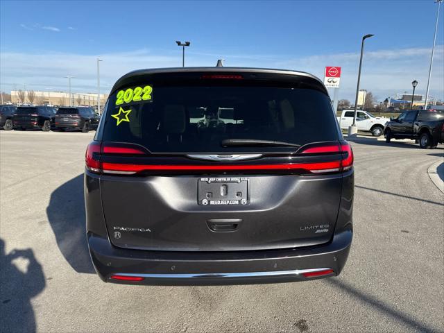 used 2022 Chrysler Pacifica car, priced at $37,550