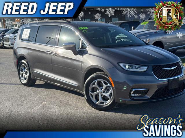 used 2022 Chrysler Pacifica car, priced at $37,550