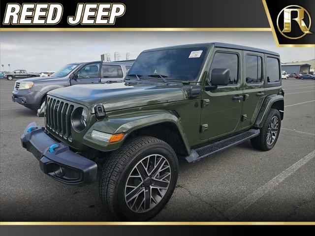 used 2022 Jeep Wrangler Unlimited 4xe car, priced at $29,000