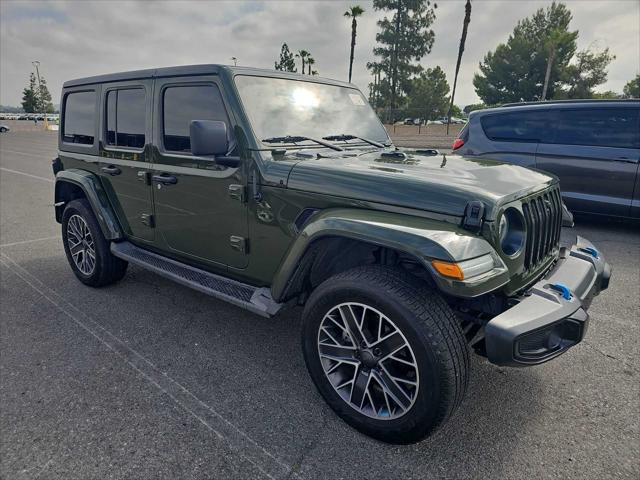 used 2022 Jeep Wrangler Unlimited 4xe car, priced at $29,000