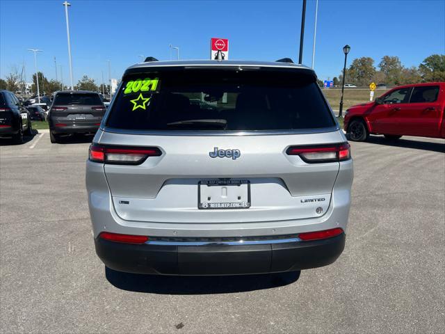 used 2021 Jeep Grand Cherokee L car, priced at $25,500