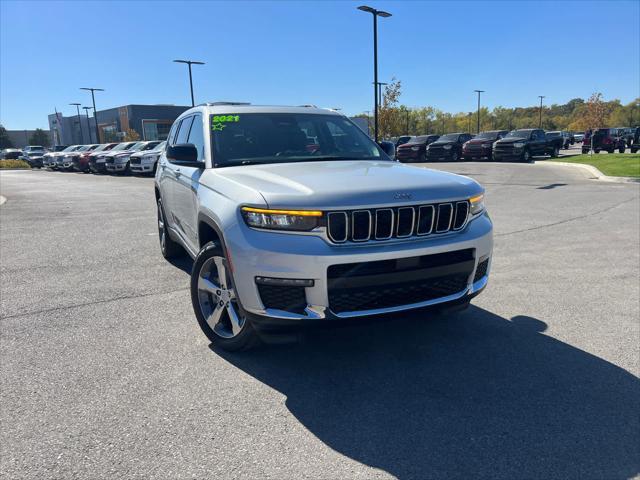 used 2021 Jeep Grand Cherokee L car, priced at $25,500