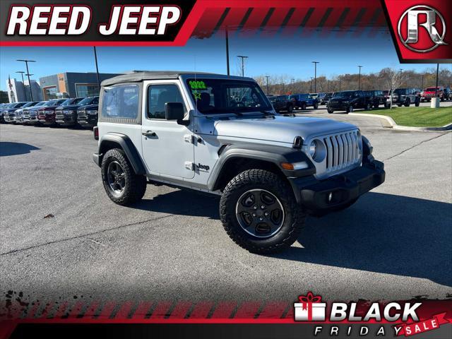 used 2022 Jeep Wrangler car, priced at $24,950