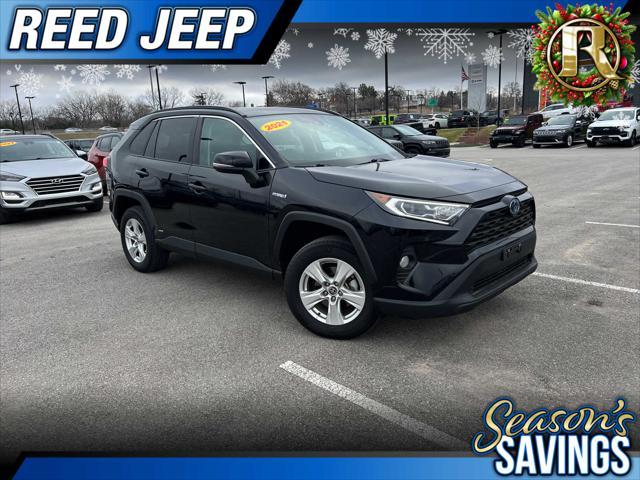 used 2021 Toyota RAV4 Hybrid car, priced at $31,000