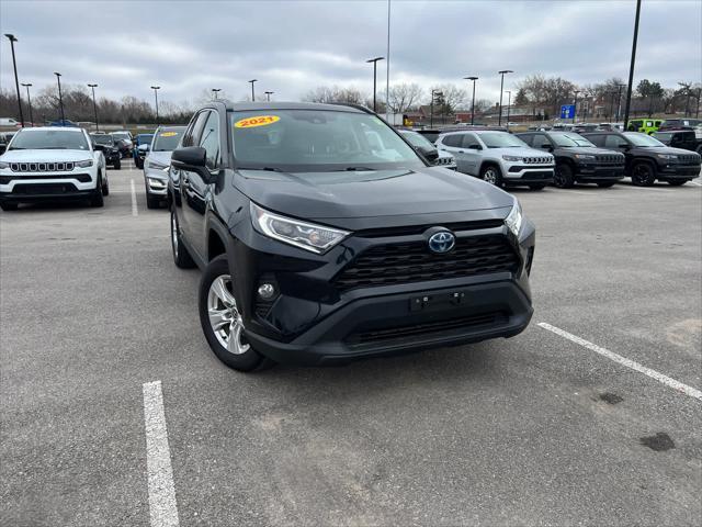 used 2021 Toyota RAV4 Hybrid car, priced at $31,000