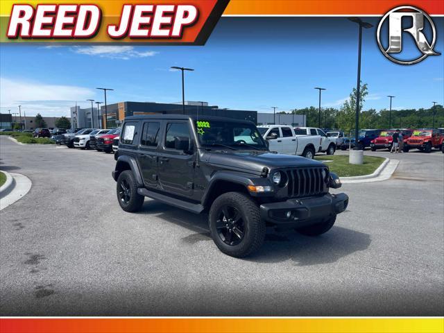 used 2022 Jeep Wrangler Unlimited car, priced at $41,920