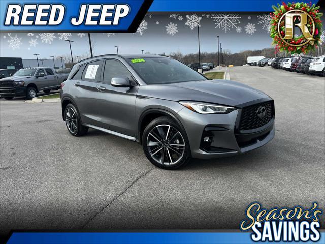 used 2024 INFINITI QX50 car, priced at $42,299