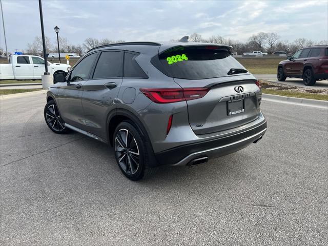 used 2024 INFINITI QX50 car, priced at $42,299