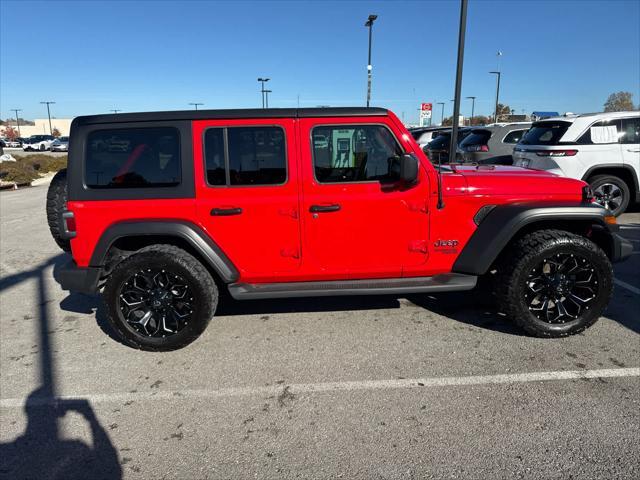 used 2019 Jeep Wrangler Unlimited car, priced at $27,885