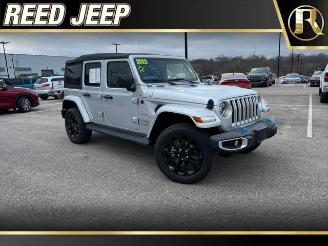 used 2022 Jeep Wrangler Unlimited 4xe car, priced at $26,950