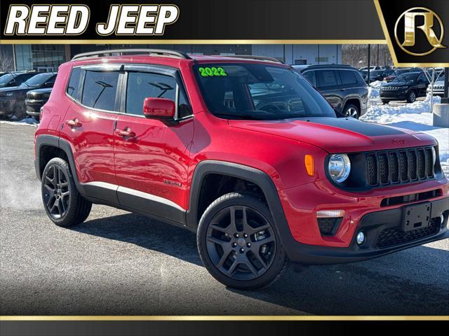 used 2022 Jeep Renegade car, priced at $20,500