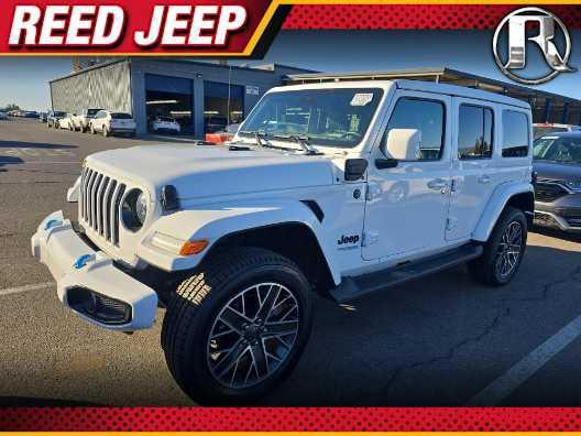 used 2022 Jeep Wrangler Unlimited 4xe car, priced at $31,452