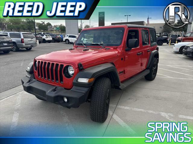 used 2021 Jeep Wrangler Unlimited car, priced at $33,289