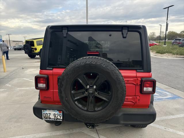 used 2021 Jeep Wrangler Unlimited car, priced at $32,789