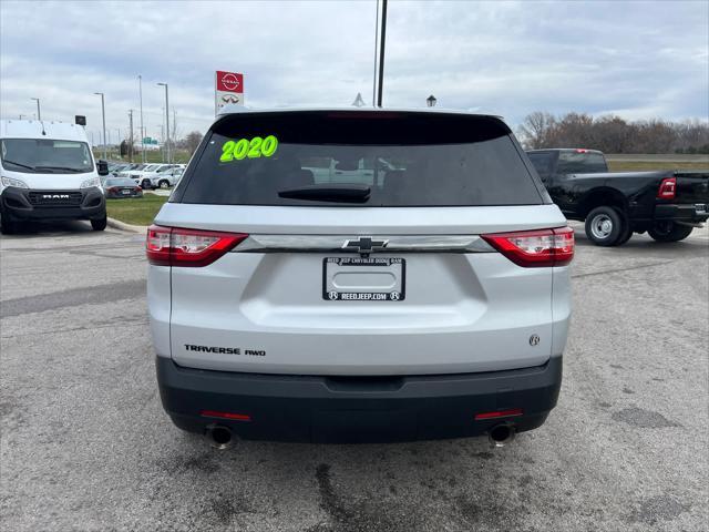 used 2020 Chevrolet Traverse car, priced at $20,995