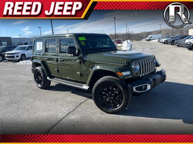 used 2023 Jeep Wrangler 4xe car, priced at $31,750