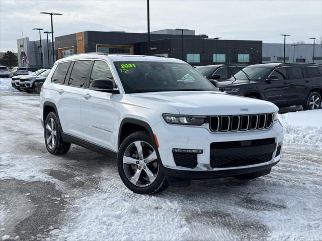 used 2021 Jeep Grand Cherokee L car, priced at $29,000