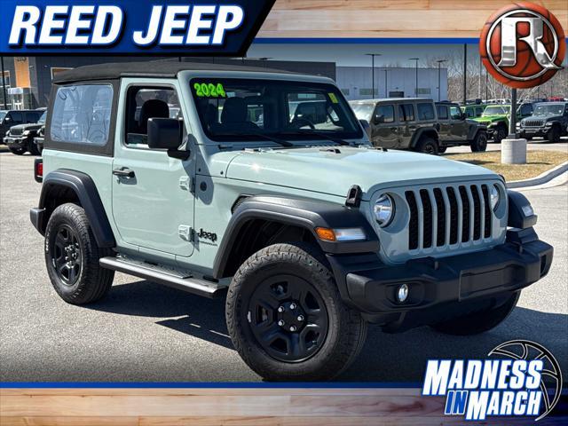 used 2024 Jeep Wrangler car, priced at $29,775