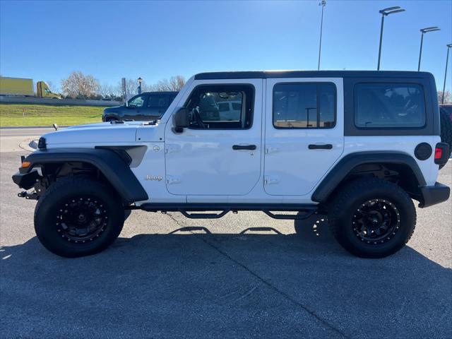 used 2018 Jeep Wrangler Unlimited car, priced at $21,900