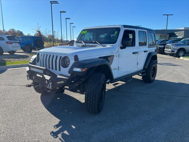 used 2018 Jeep Wrangler Unlimited car, priced at $21,900