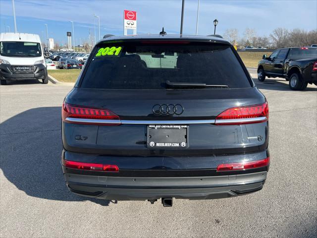 used 2021 Audi Q7 car, priced at $32,500