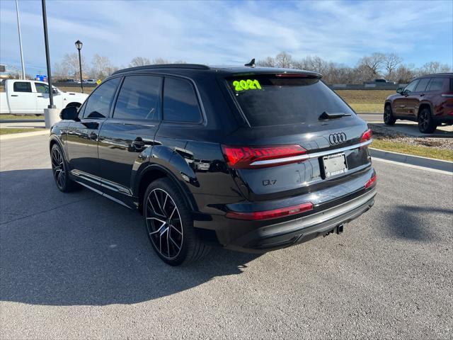 used 2021 Audi Q7 car, priced at $32,500