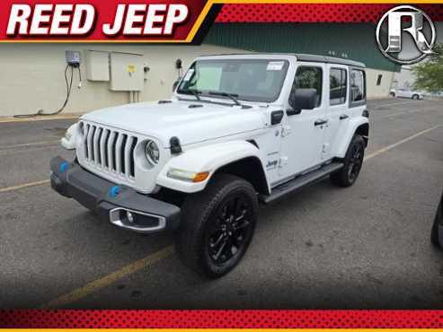 used 2023 Jeep Wrangler 4xe car, priced at $32,500