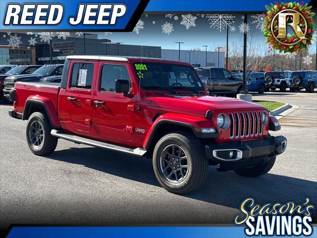 used 2021 Jeep Gladiator car, priced at $31,488