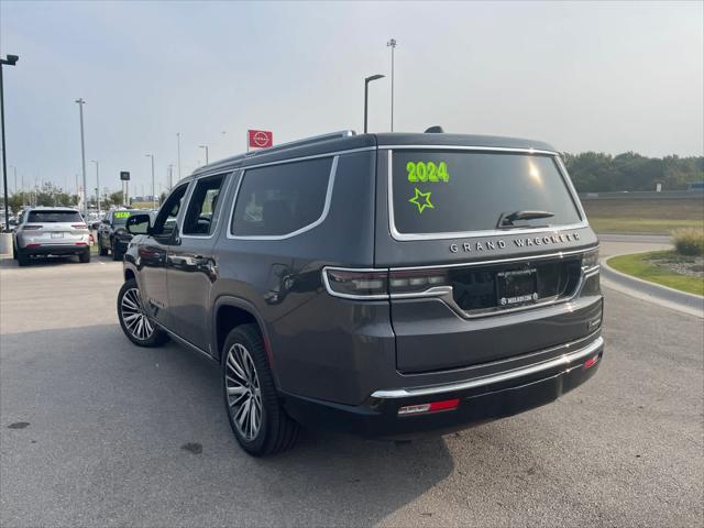 new 2024 Jeep Grand Wagoneer L car, priced at $83,500