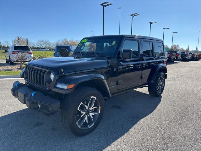 used 2024 Jeep Wrangler 4xe car, priced at $33,900