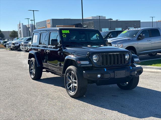 used 2024 Jeep Wrangler 4xe car, priced at $33,900