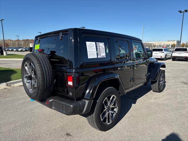 used 2024 Jeep Wrangler 4xe car, priced at $33,900