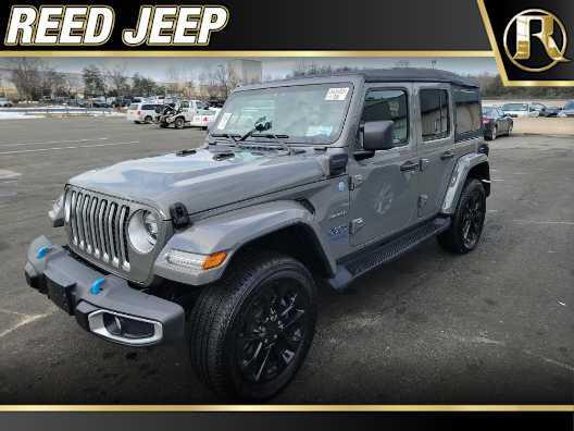 used 2022 Jeep Wrangler Unlimited 4xe car, priced at $29,878