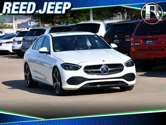used 2024 Mercedes-Benz C-Class car, priced at $36,650