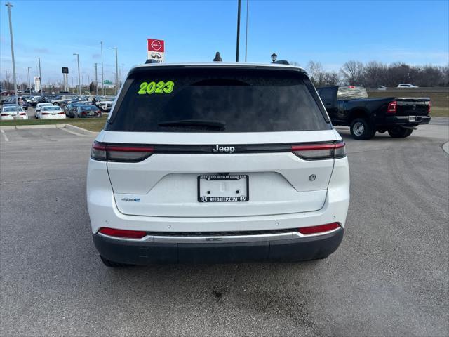 used 2023 Jeep Grand Cherokee 4xe car, priced at $32,950