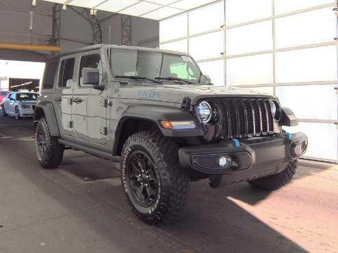 used 2023 Jeep Wrangler 4xe car, priced at $31,990