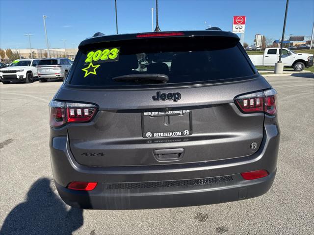 used 2023 Jeep Compass car, priced at $26,500