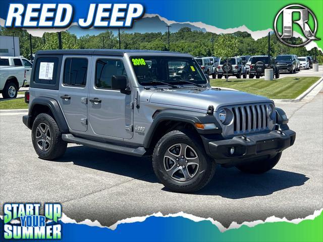 used 2018 Jeep Wrangler Unlimited car, priced at $25,988